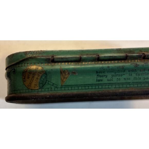 Vintage 1920s Lucky Strike Cigarette Tin Box R A Patterson Tobacco Co XX - Picture 12 of 16